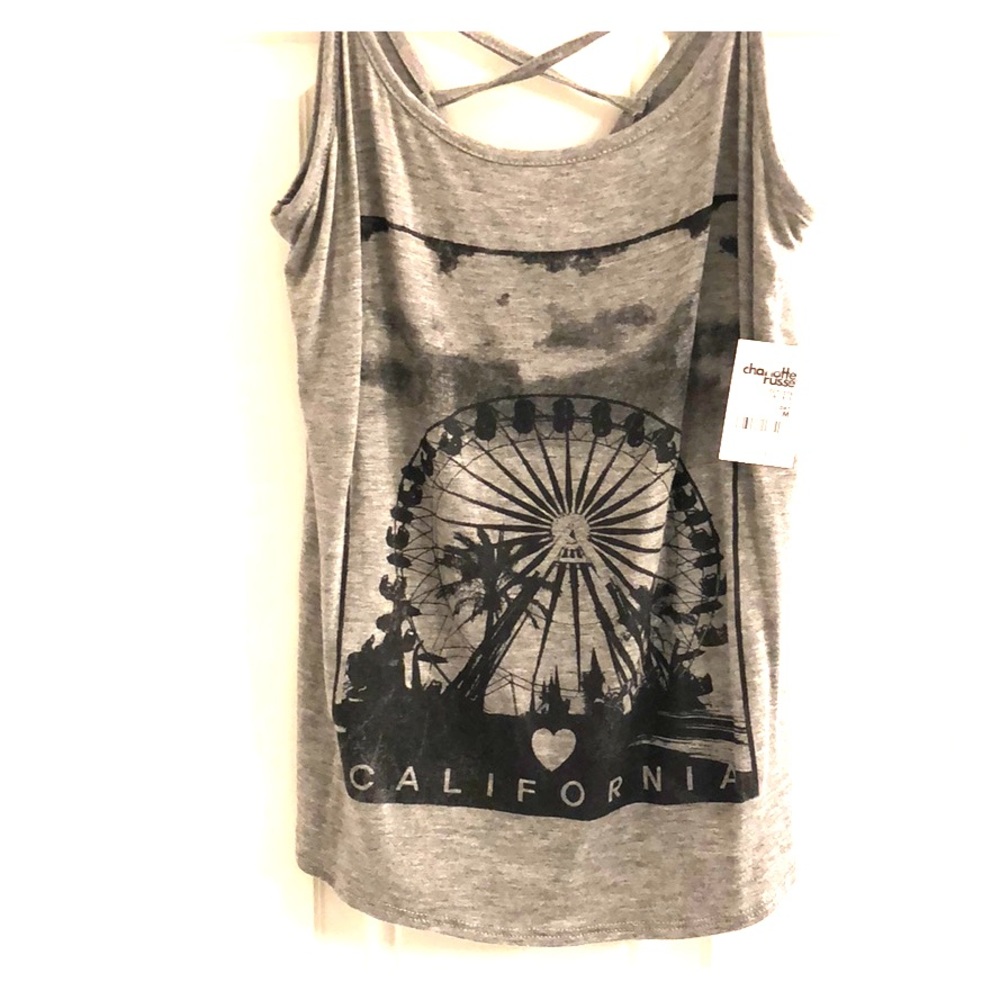 Charlotte Russe California Tanktop